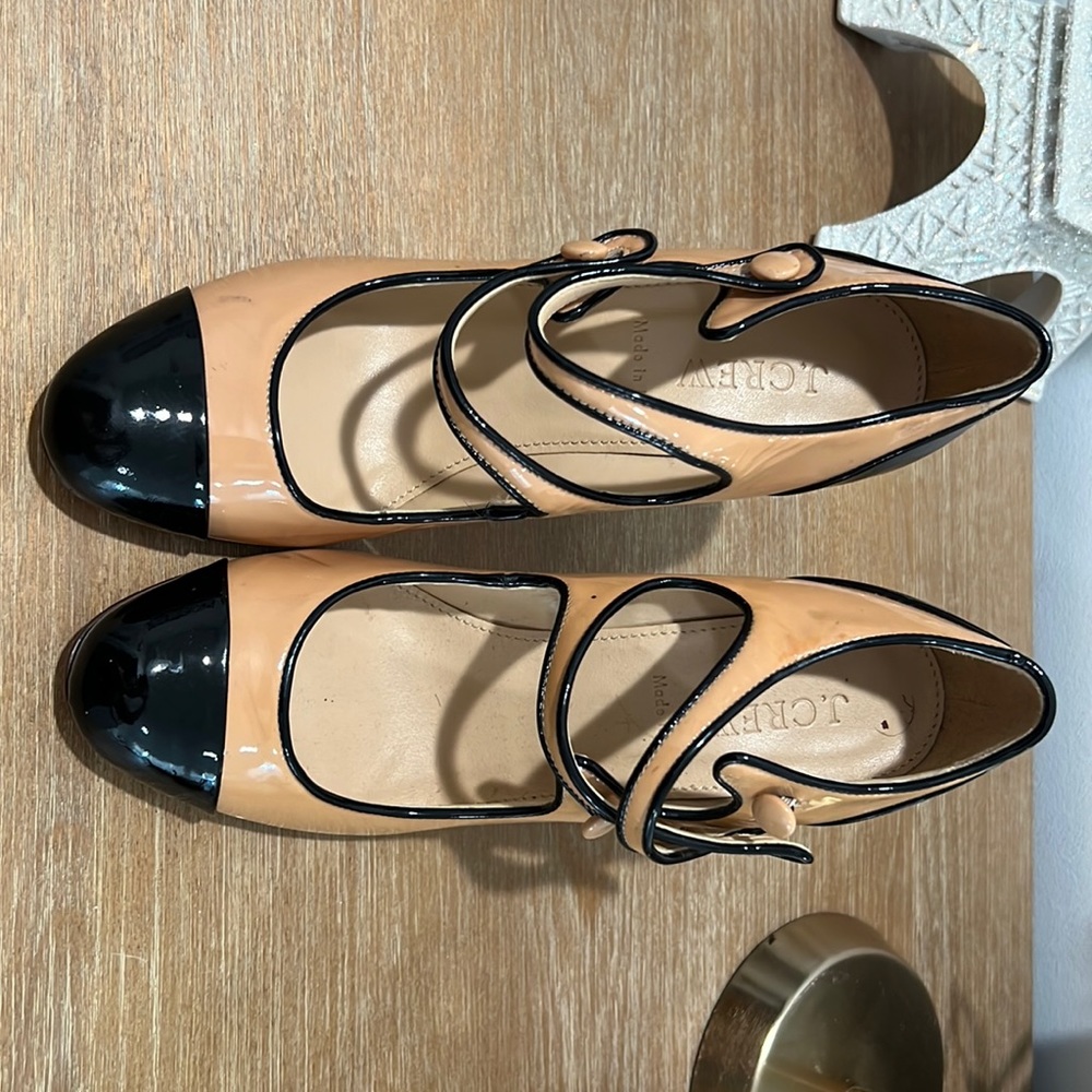 JCrew patent shoes size 6.5
